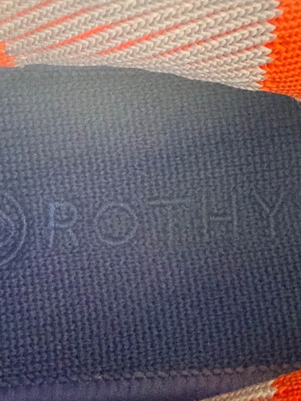 Rothy's Arctic Blue And Orange Chelsea Ankle Bootie Size W 9.5 - Picture 4 of 7
